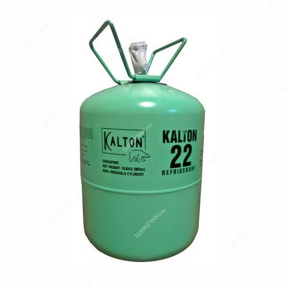 Kalton Refrigerant Gas, R22, 13.6 Kg, Blue