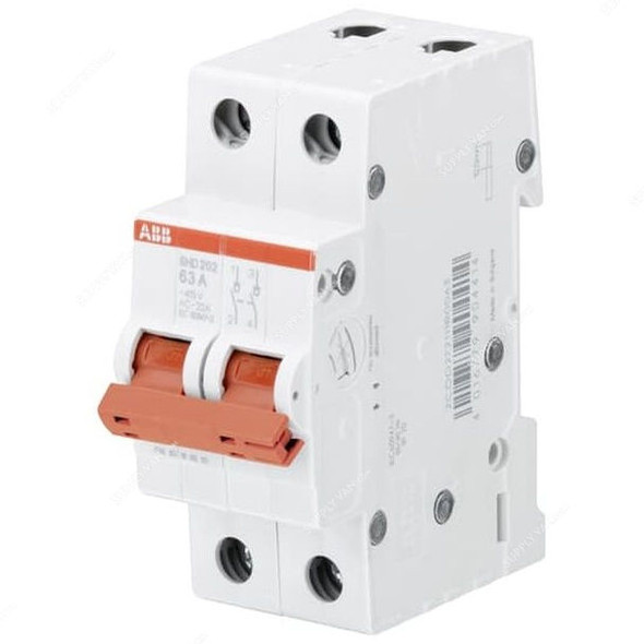 ABB Switch Disconnector, SHD202-16, 2P, 16A