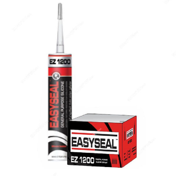 Easy Seal Silicone Sealant, 300GM, Transparent