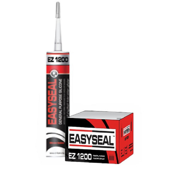 Easy Seal Silicone Sealant, 300GM, White