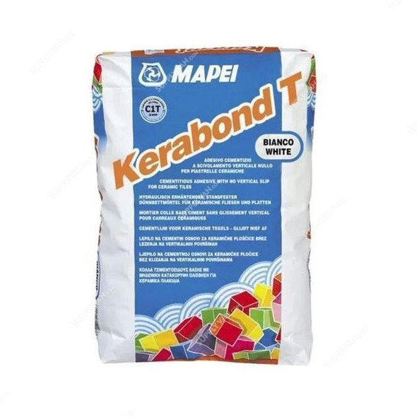 Mapei Kerabond T Cementitious Tile Adhesive, 25 Kg, White