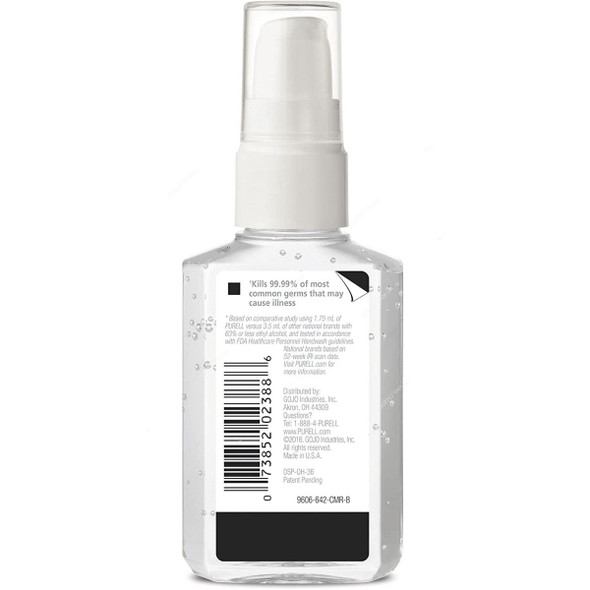Purell Advanced Refreshing Gel Hand Sanitizer, 3064-643-CMR-F, 59ML