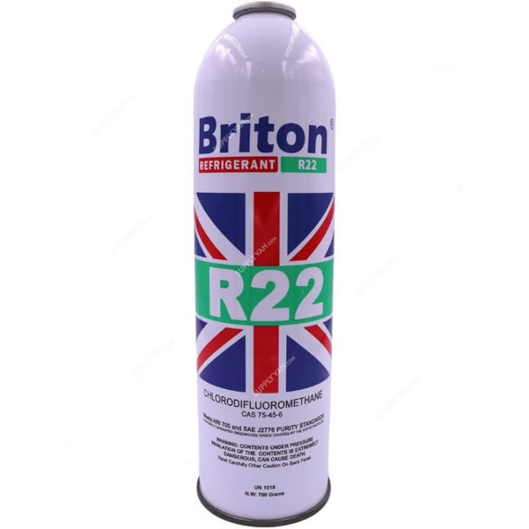 Briton Refrigerant Gas, BR-R22S, 700GM
