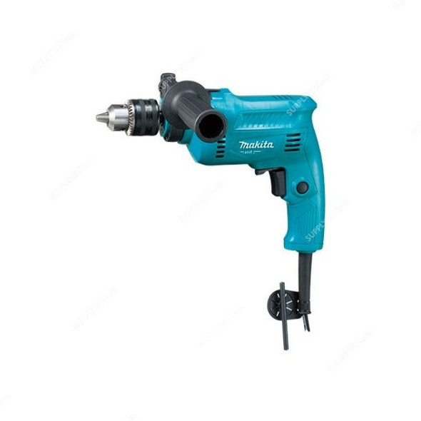 Makita MT Series Blue Percussion Driver Drill, M0801KB, 500W, 0-2900 RPM, 13MM