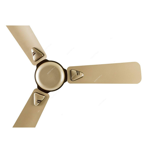 Usha Goodbye Dust Ceiling Fan, Striker Galaxy, 3 Blades, 1400MM, Bright Gold