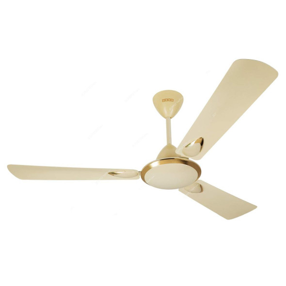 Usha Ceiling Fan, Striker Platinum, 3 Blades, 1400MM, Pearl Ivory