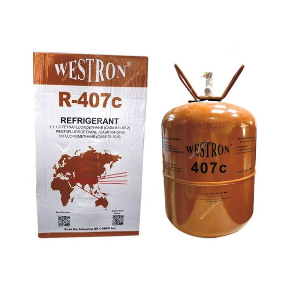 Westron Refrigerant Gas, R407c, 13.6 Kg
