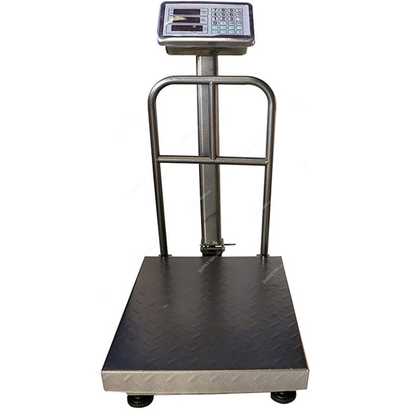 Digital Platform Weighing Scale, Black, 150 Kg Weight Capacity