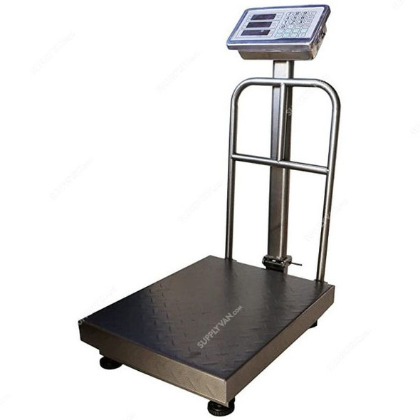 Digital Platform Weighing Scale, Black, 300 Kg Weight Capacity