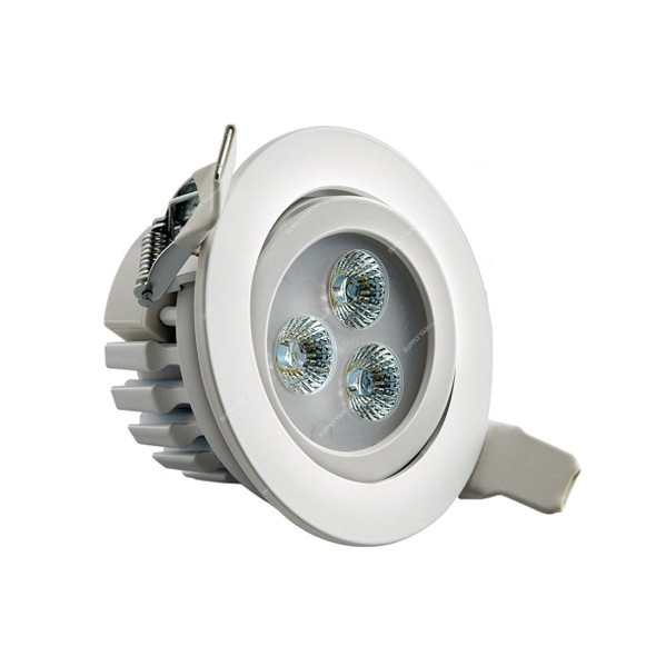 Syska Clear Lens LED Down Light, LNTH6-201E12W3K, 12W, 3000K, Warm White