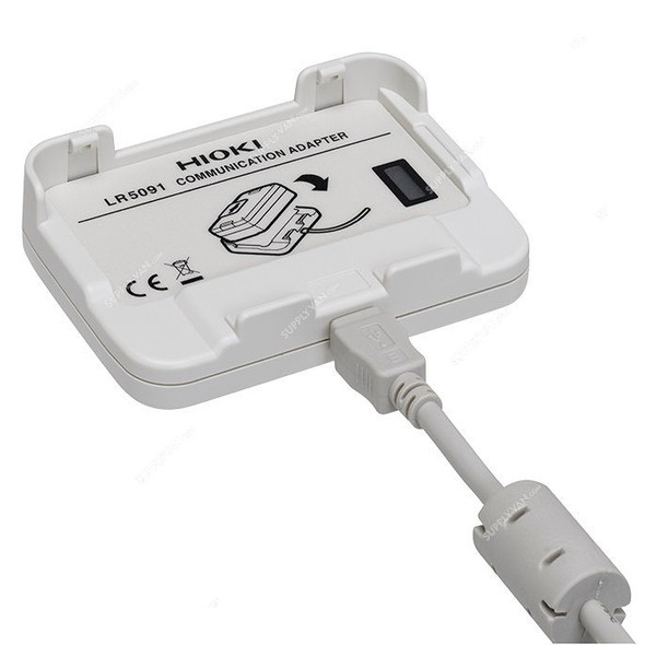 Hioki Communication Adapter, LR5091, White