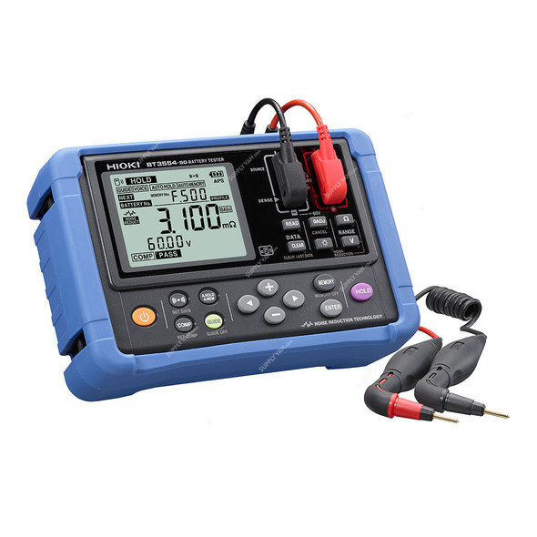 Hioki Battery Tester, BT3554-52, 6 to 60V