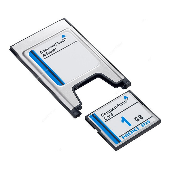 Hioki PC Card, 9729, 1 GB Memory Storage Capacity