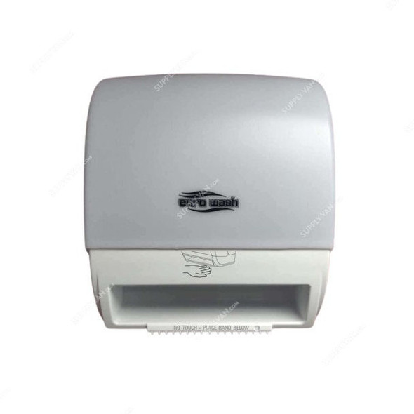 Eurowash Auto Cut Sensor Operated Towel Dispenser, 235, Plastic, White