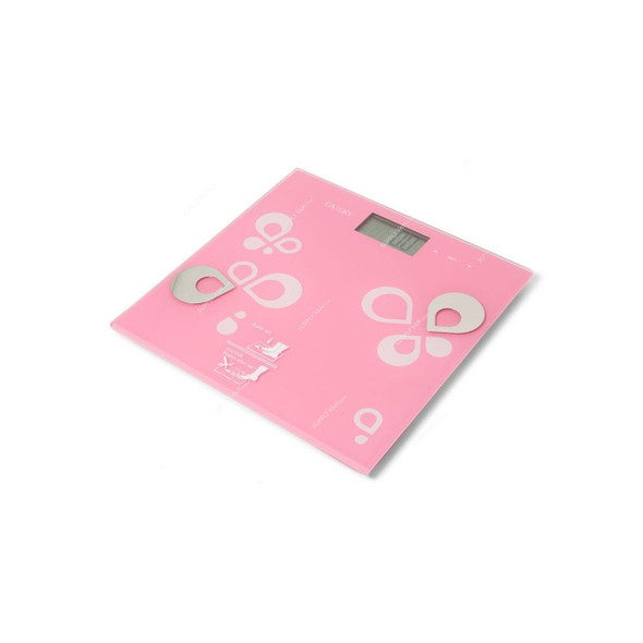 3W Weighing Scale, EF-981, 32MM Length x 30MM Width, Pink