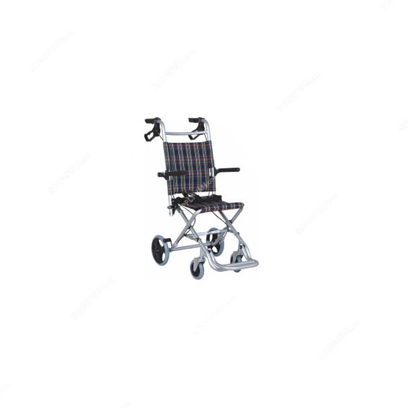 3W Wheelchair, 3W-9001L-41, Aluminium/Stainless Steel, 75 Kg Weight Capacity