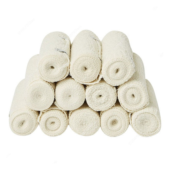 3W Crepe Bandage, NO-56, 5CM Length x 4.5CM Width, White, 12 Roll/Pack