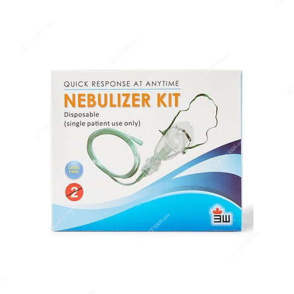 3W Disposable Adult Nebulizer Kit, NO-96