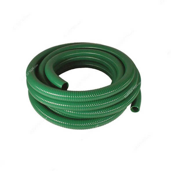 Dutron Suction Hose, PVC, 2 Inch Dia x 30 Mtrs Length, Green