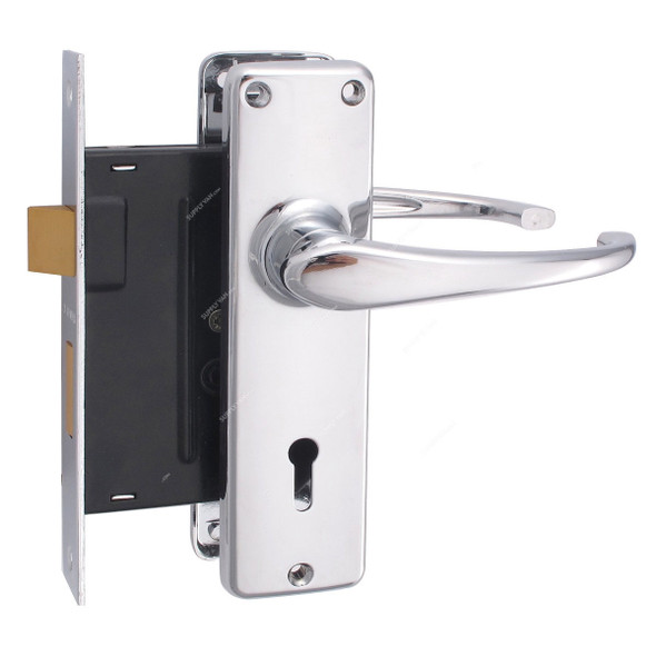 Mortise Lock, J682-95, Aluminum/Zinc Alloy, 3 x 2.5 Inch