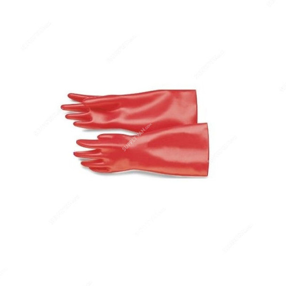 Beta 1000V Insulating Gloves, 1995MQ-G1, Latex, Size9, Red