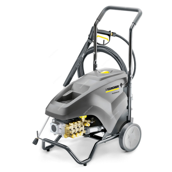 Karcher HD 6/15-4 Classic Cold Water High-Pressure Washer, 13673060, 190 Bar, 3.4kW, Grey