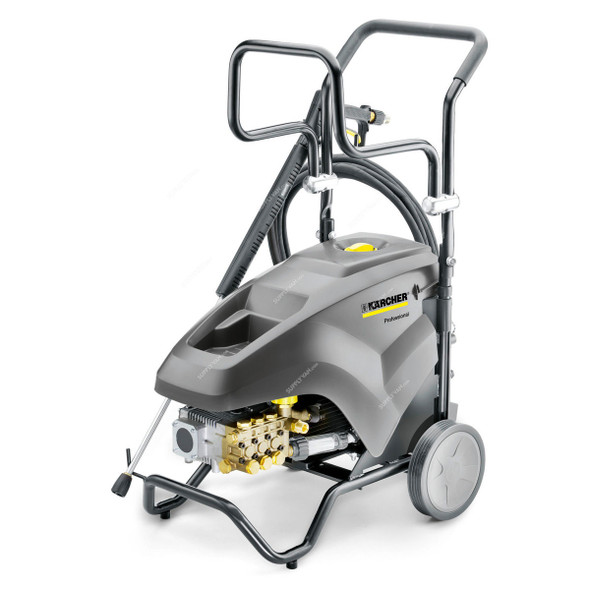 Karcher HD 6/15-4 Classic Cold Water High-Pressure Washer, 13673060, 190 Bar, 3.4kW, Grey