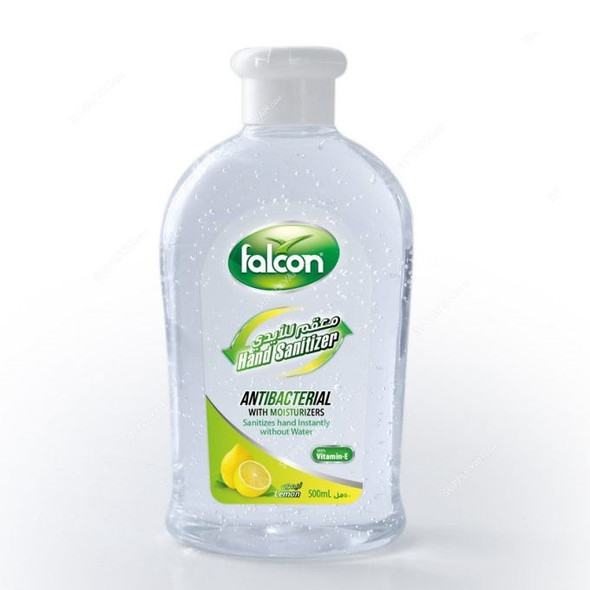 Falcon Hand Sanitizer, Lemon, 500ML, 12 Pcs/Pack