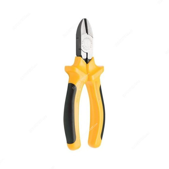 Tramontina Insulated Diagonal Cutting Plier, 41006116, 6 Inch Length, Yellow/Black