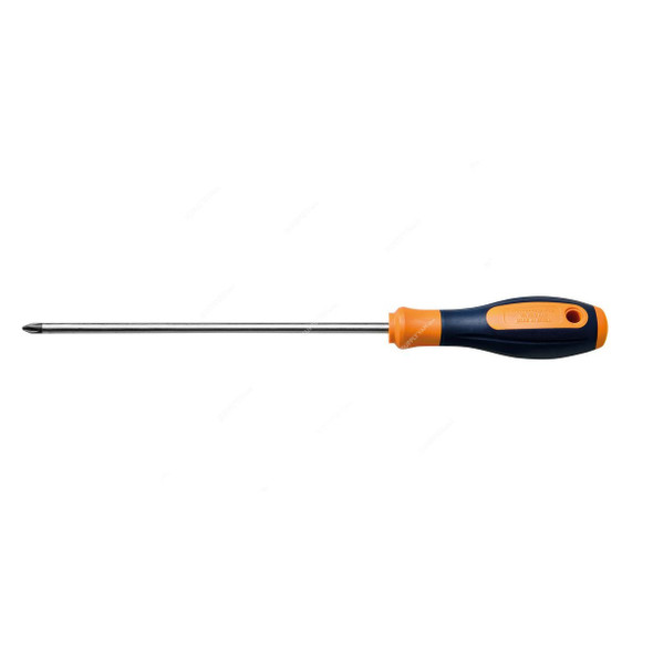 Tramontina Screwdriver, 44128031, Pro Series, Cross Recessed, 6 Tip Size x 150MM Length