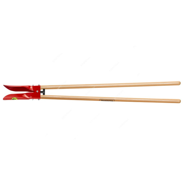 Tramontina Post Hole Digger With 120CM Wooden Handles, 77562503, Red