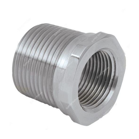 CMP Reducer Adapter, 737DM3M25, Nickel Plated Brass, M25 Male x M20 Female