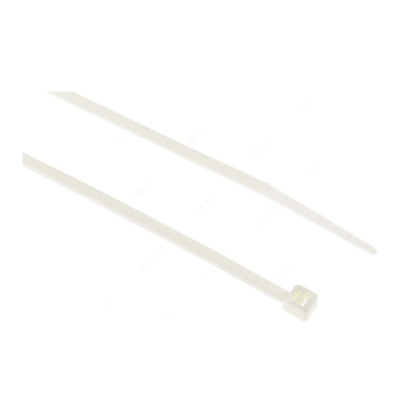 Speedwell Cable Tie, BNT4830, Nylon, 4.8MM Thk x 280MM Length, White, 100 Pcs/Pack
