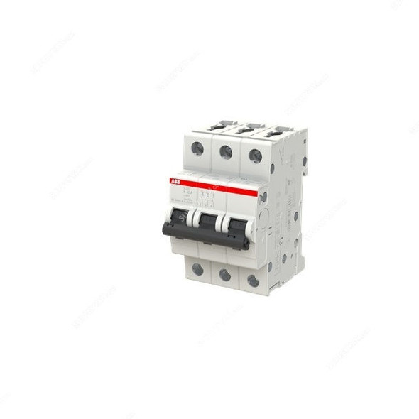 Abb Miniature Circuit Breaker, S203-K40, 400VAC, 3 Pole, 40A