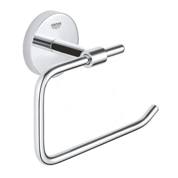 Grohe Wall Mounted Toilet Paper Holder, 40457001, Baucosmopolitan, Metal, 152CM Length x 104CM Height, Starlight Chrome Finish