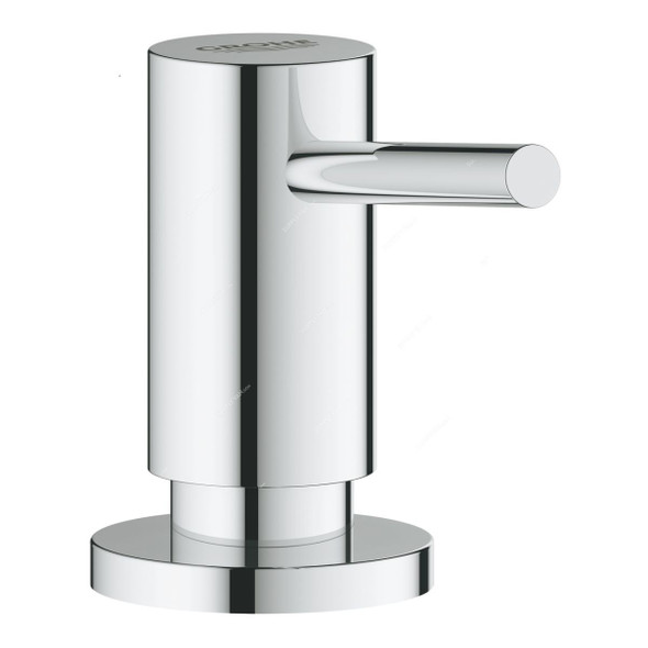 Grohe Wall Mounted Soap Dispenser, 40535000, Cosmopolitan, Metal, 500ML, Starlight Chrome Finish