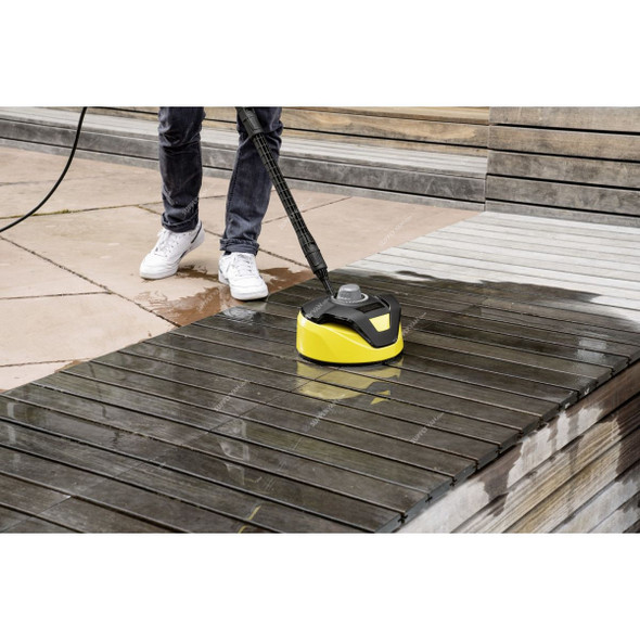 Karcher K 4 Power Control Home Pressure Washer, 13240340, 1.8kW, 20-130 Bar, Yellow/Black