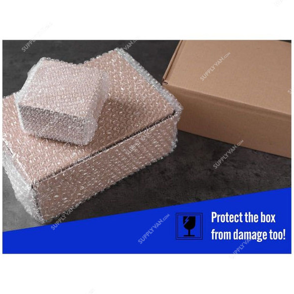 Air Bubble Roll, 1.5 Mtrs Width x 25 Mtrs Length, White