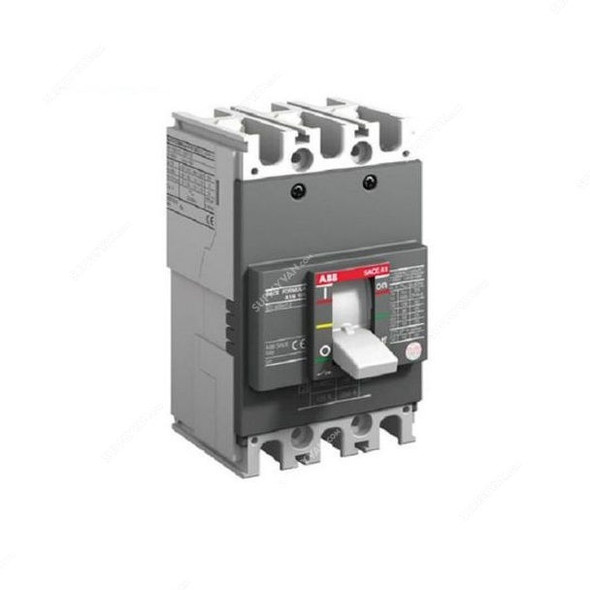 ABB Moulded Case Circuit Breaker, A1N-MCCB-25A-3P-36kA, 3 Pole, 36kA, 25A