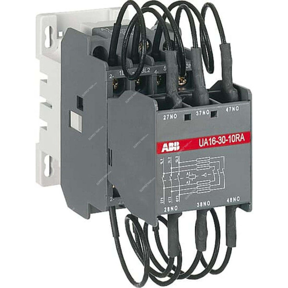 ABB Contactor, UA16-30-10RA, 3 Pole, 230-240V