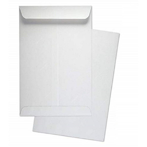 Letter Envelope, White, 100 Pcs/Pack