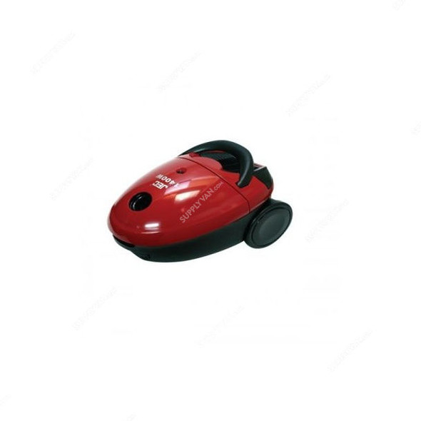 Jec Vacuum Cleaner, VC-5706, 3 Ltrs Capacity, 1400W, Red