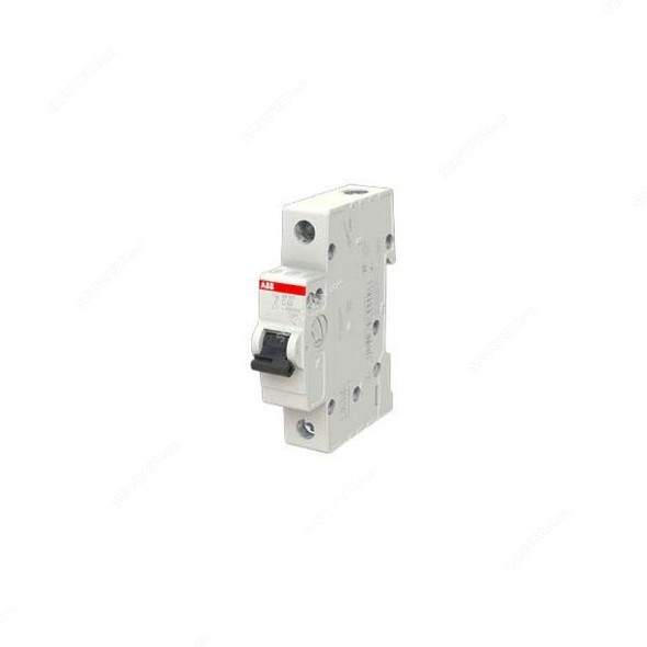 ABB Miniature Circuit Breaker, SH201-C63, Curve Type C, 1 Pole, 6kA, 63A