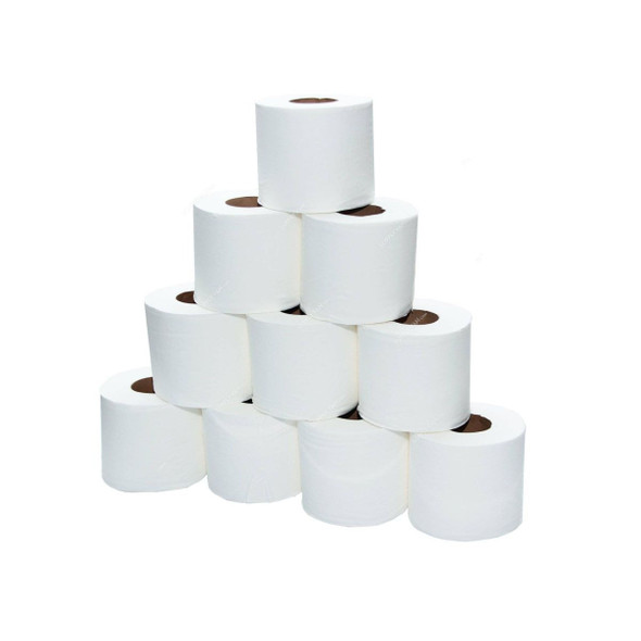 Soft n Cool Toilet Tissue Roll, TR200, 2 Ply, 200 Sheets, White, 10 Rolls/Carton