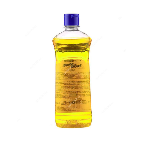 Soft n Cool Dishwashing Liquid, Lemon, 500ML, 24 Pcs/Pack