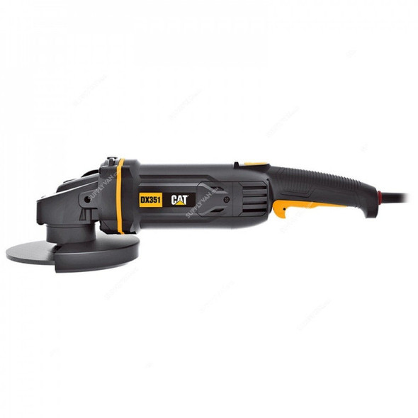 Caterpillar Angle Grinder, DX351, 2350W, 22.2MM Bore Size x 230MM Disc Dia