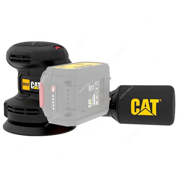 Caterpillar 2 In 1 Cordless Orbital Sander With Polisher, DX42B, 18V, 125MM