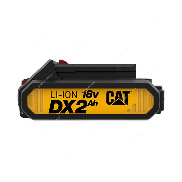 Caterpillar Cordless Tool Battery, DXB2, 18V, Lithium-ion, 2Ah