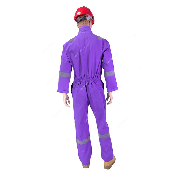 Empiral Safety Coverall, Comfort C, 100% Cotton, 3XL, Petrol Blue
