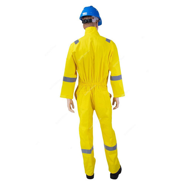 Empiral Safety Coverall, Comfort C, 100% Cotton, L, Yellow Empiral Safety Coverall, Comfort C, 100% Cotton, L, Yellow